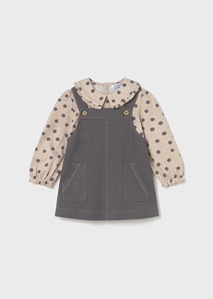 Σετ φούστα σαλοπέτα - ΓΚΡΙ 12M