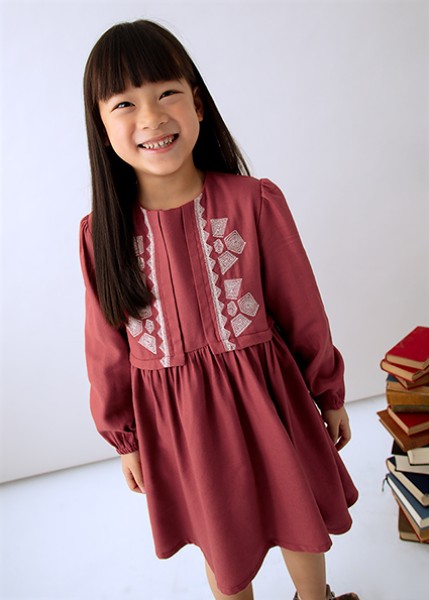 Φόρεμα - ΚΟΚΚΙΝΟ 3Y