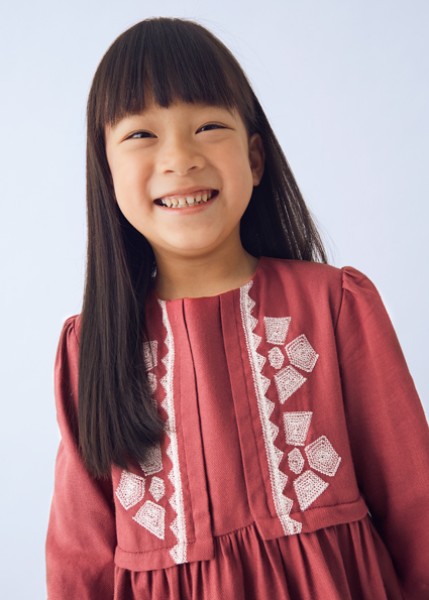 Φόρεμα - ΚΟΚΚΙΝΟ 3Y