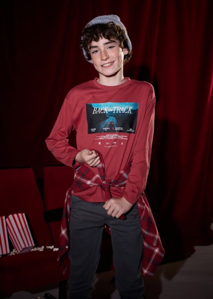 Μπλούζα μακρυμάνικη - ΚΟΚΚΙΝΟ 12Y