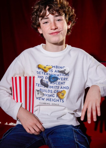 Μπλούζα μακρυμάνικη - ΚΡΕΜ 18Y