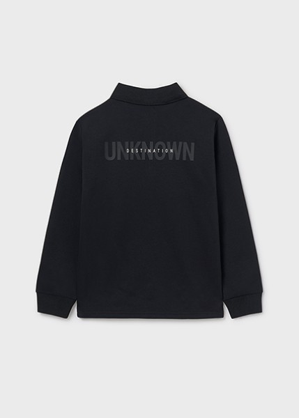 Φούτερ φερμουάρ - ΜΑΥΡΟ 12Y