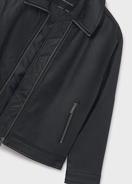 Τζάκετ pu - ΜΑΥΡΟ 12Y