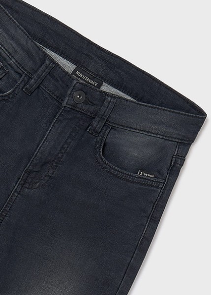 Παντελόνι soft denim - ΜΑΥΡΟ 10Y