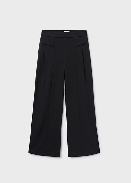 Παντελόνι μακρύ wide leg - ΜΑΥΡΟ 10Y