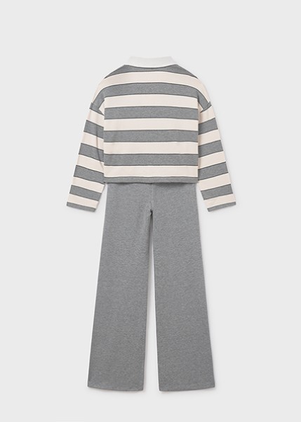 Σετ παντελόνι μακρύ πόλο - ΓΚΡΙ 10Y