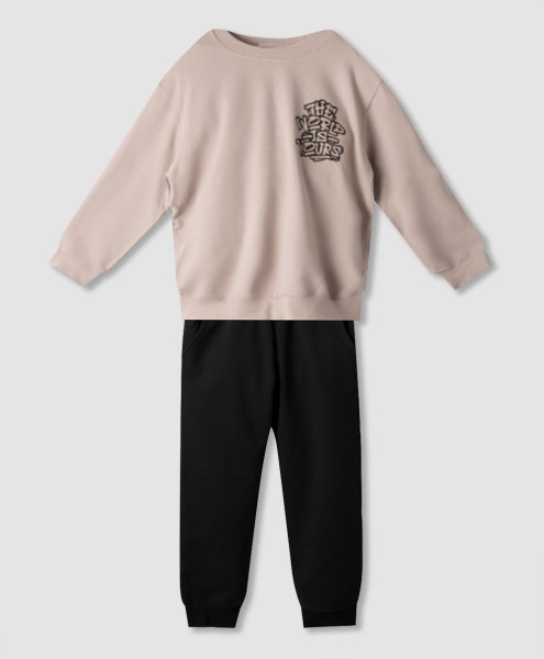 Σετ φόρμα αχνούδιαστη - ΕΛΕΦΑΝΤ 10Y