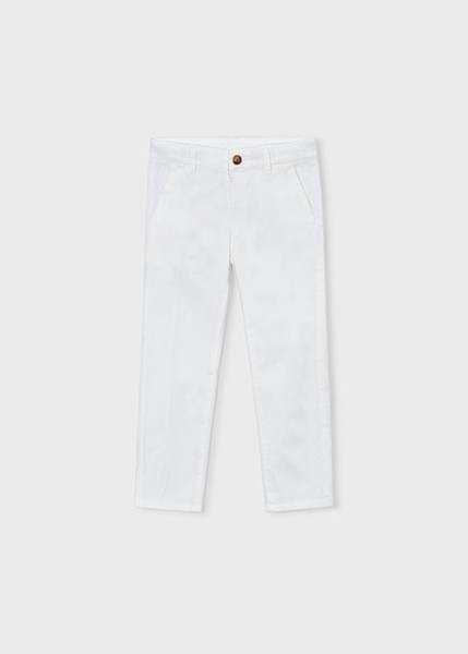 Παντελόνι chino καπαρτινέ βασικό - ΚΡΕΜ 8Y