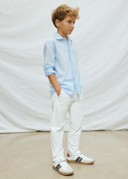 Παντελόνι chino basic - ΚΡΕΜ 12Y