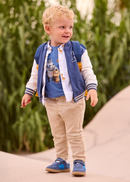 Παντελόνι λινό relaxed - ΜΠΕΖ 4Y