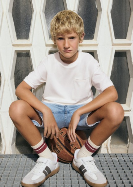 Μπλούζα κοντομάνικη - ΚΡΕΜ 18Y