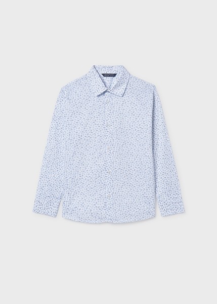 Πουκάμισο μακρυμάνικο γιακάς - ΣΙΕΛ 16Y