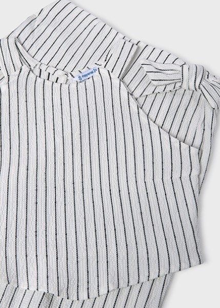 Σετ παντελόνι μακρύ ρίγες - ΜΑΥΡΟ 16Y