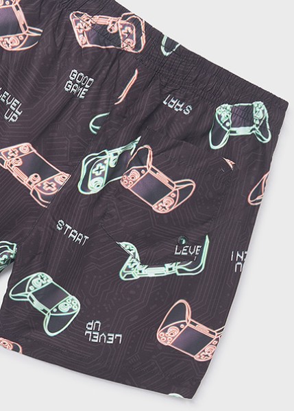 Μαγιό σταμπωτό - ΜΑΥΡΟ 16Y