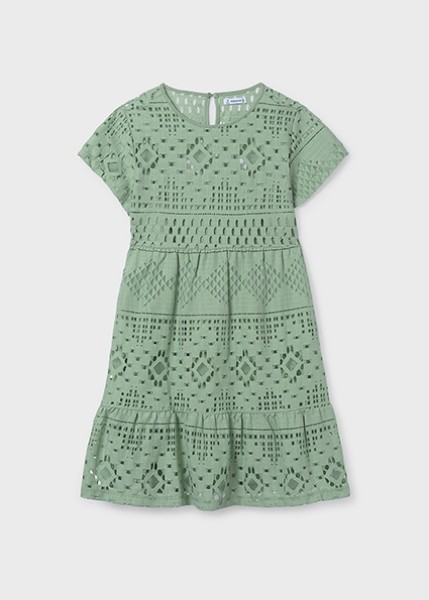 Φόρεμα δαντέλα - ΠΡΑΣΙΝΟ 12Y