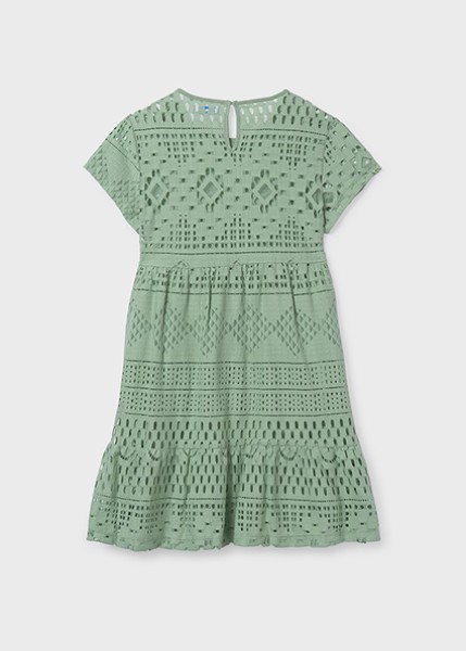 Φόρεμα δαντέλα - ΠΡΑΣΙΝΟ 12Y