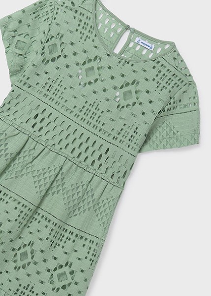 Φόρεμα δαντέλα - ΠΡΑΣΙΝΟ 12Y