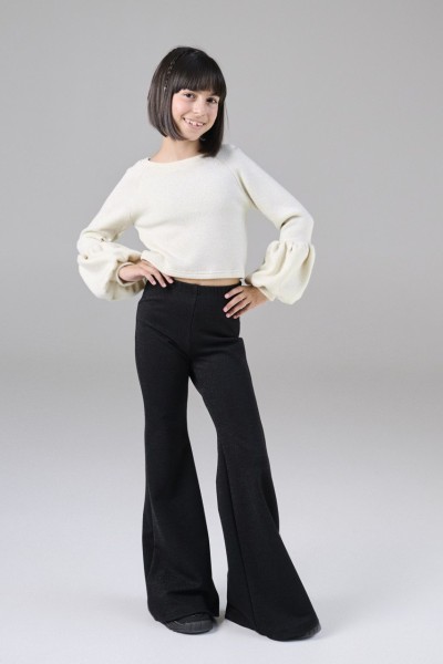 Μπλούζα λούρεξ - ΕΚΡΟΥ 10Y