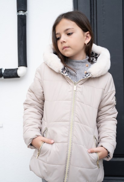 Μπουφάν διπλής όψης - ΜΠΕΖ 16Y