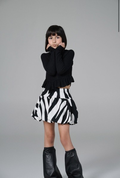 Μπλούζα διάταξη - ΜΑΥΡΟ 12Y