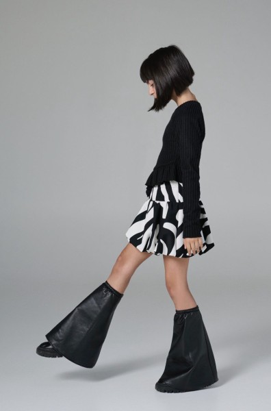 Μπλούζα διάταξη - ΜΑΥΡΟ 12Y