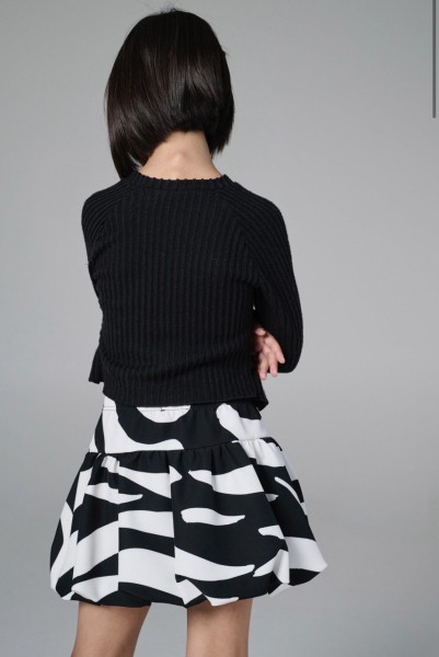 Μπλούζα διάταξη - ΜΑΥΡΟ 12Y