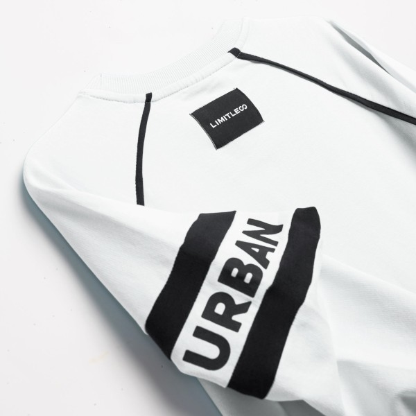 Σετ φόρμα φούτερ αχνούδιαστη - ΛΕΥΚΟ 6Y