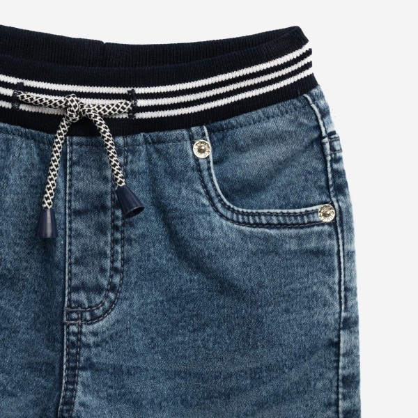 Σετ βερμούδα τζιν - ΛΕΥΚΟ 6Y