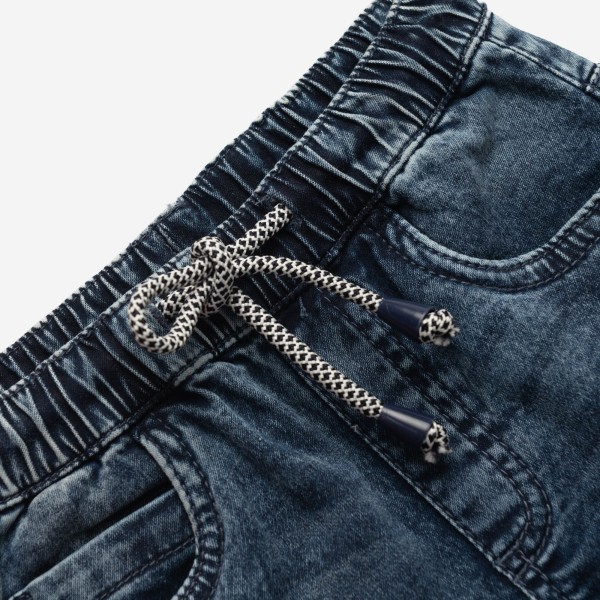 Σετ βερμούδα τζιν - ΚΟΚΚΙΝΟ 2Y