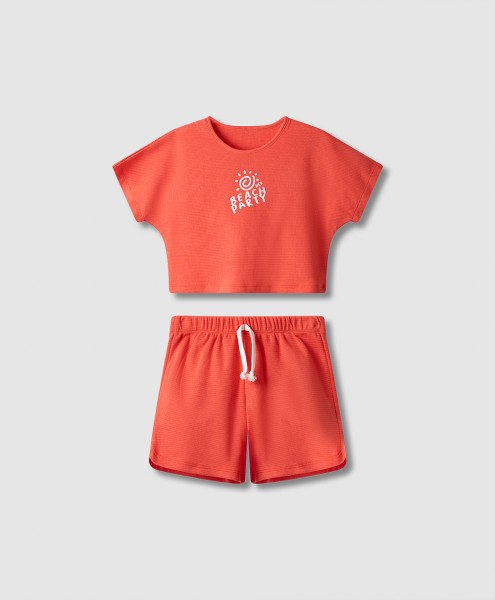 Σετ σορτς - ΚΟΡΑΛΙ 6Y