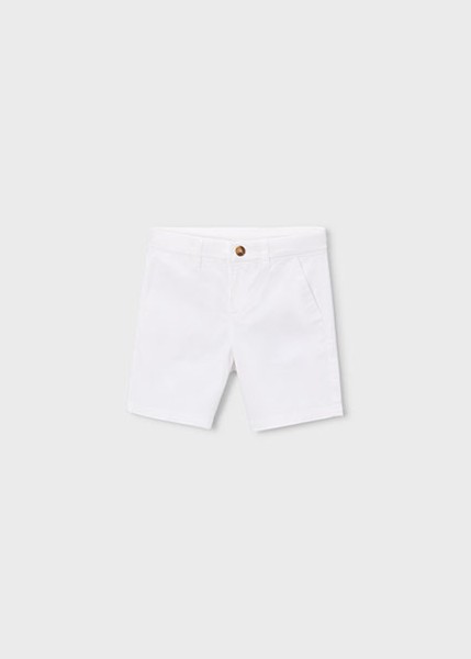 Βερμούδα chino καπαρτινέ βασική - ΛΕΥΚΟ 7Y