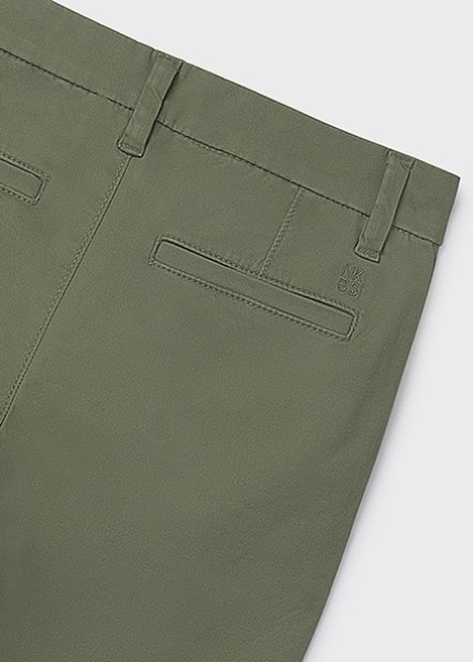 Παντελόνι chino basic - ΠΡΑΣΙΝΟ 10Y