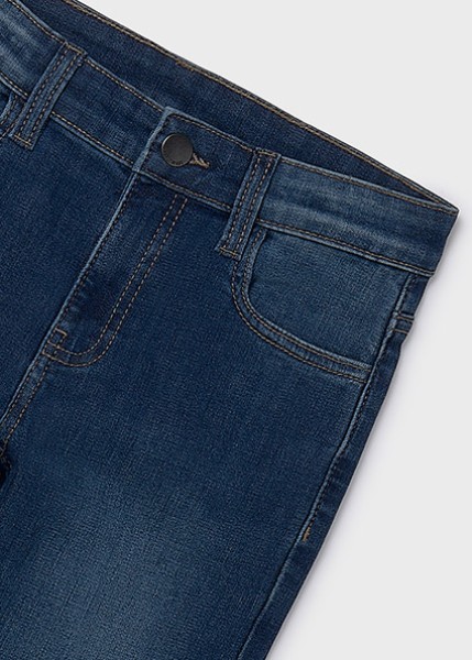 Παντελόνι τζιν slim fit βασικό - ΤΖΙΝ ΣΚΟΥΡΟ 16Y