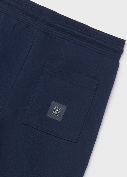 Παντελόνι φούτερ βασικό - ΝΑΥΤΙΚΟ ΜΠΛΕ 16Y