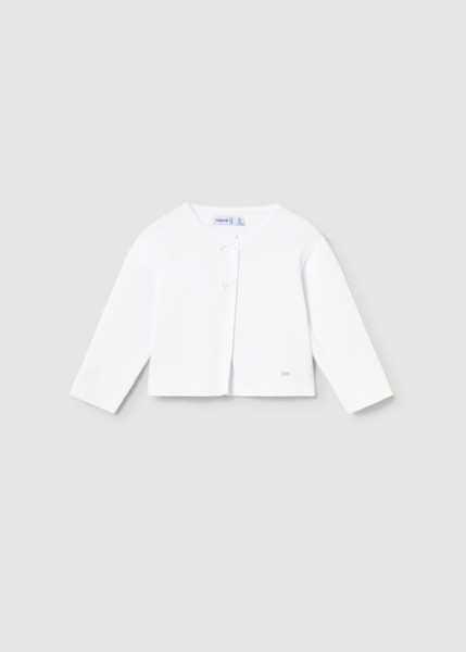 Ζακέτα πλεκτή μακριά - ΛΕΥΚΟ 3Y