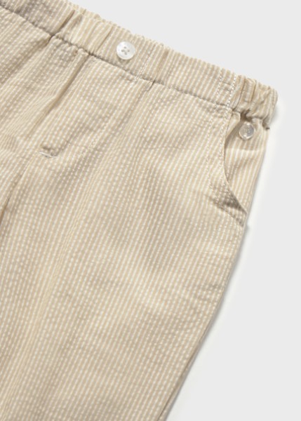 Παντελόνι seersucker - ΜΟΚΑ 9M