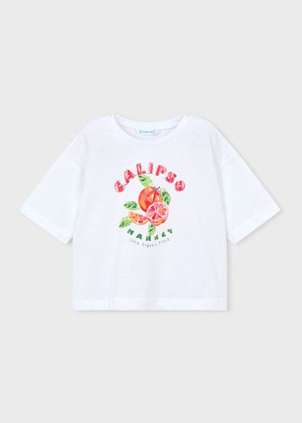 Μπλούζα κοντομάνικη - ΛΕΥΚΟ 3Y