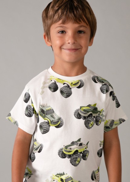 Μπλούζα κοντομάνικη σταμπωτή - ΧAKI 2Y