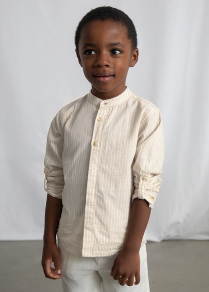 Σετ βερμούδα λινή suiting - ΜΠΕΖ 10Y