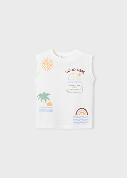 Σετ μακό κοντομάνικο τιράντες - ΜΠΕΖ 2Y