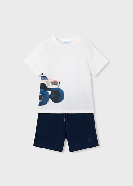 Σετ μακό στάμπα - ΝΑΥΤΙΚΟ ΜΠΛΕ 3Y