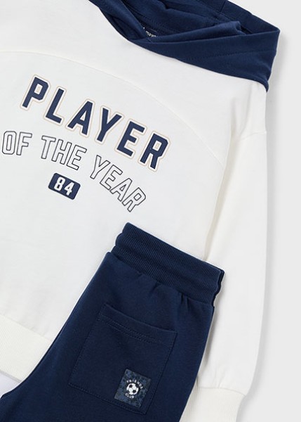 Σετ  φόρμα 2 τεμάχια player - ΝΑΥΤΙΚΟ ΜΠΛΕ 5Y