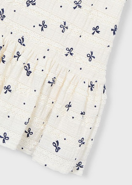 Φόρεμα μακό φαντασία - ΕΚΡΟΥ 9Y