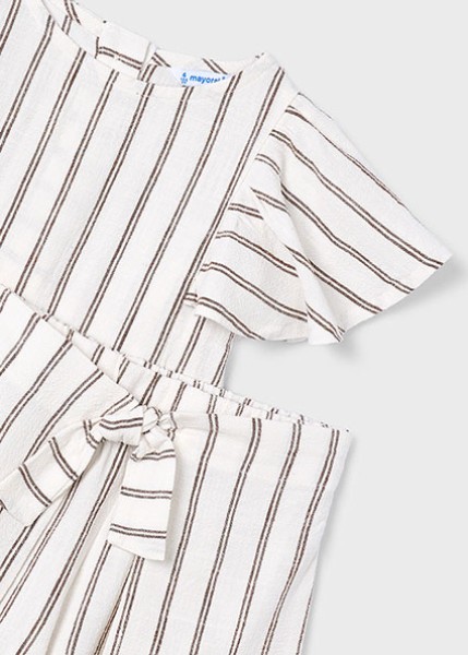 Σετ φούστα ριγέ - ΜΠΕΖ 2Y