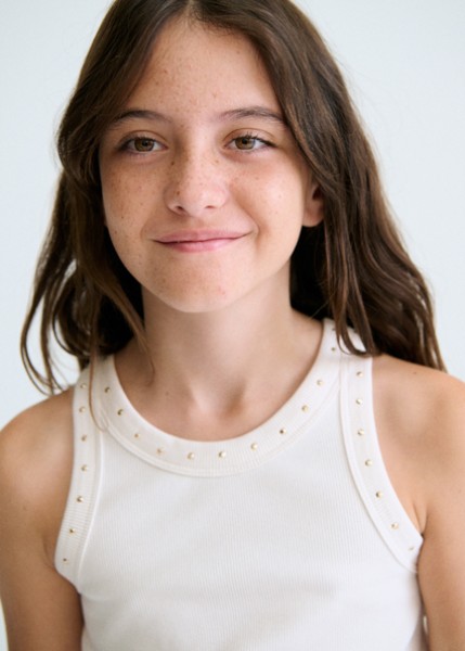 Μπλούζα τιράντες κανάλε - ΜΠΕΖ 16Y