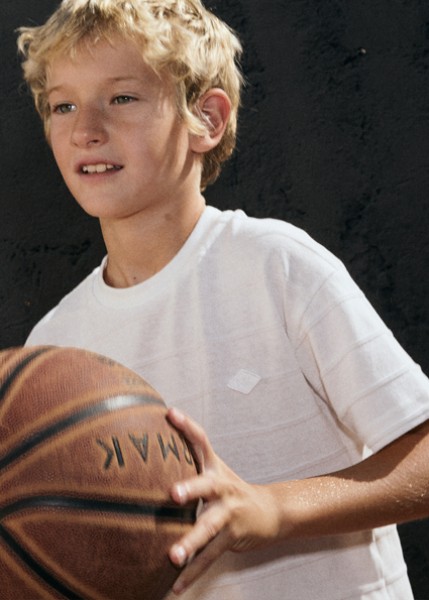 Μπλούζα κοντομάνικη μακό - ΚΡΕΜ 16Y