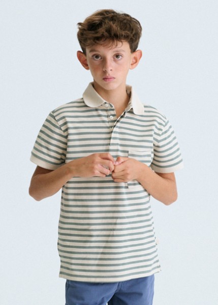 Πόλο κοντομάνικο τσεπάκι - ΠΡΑΣΙΝΟ 16Y