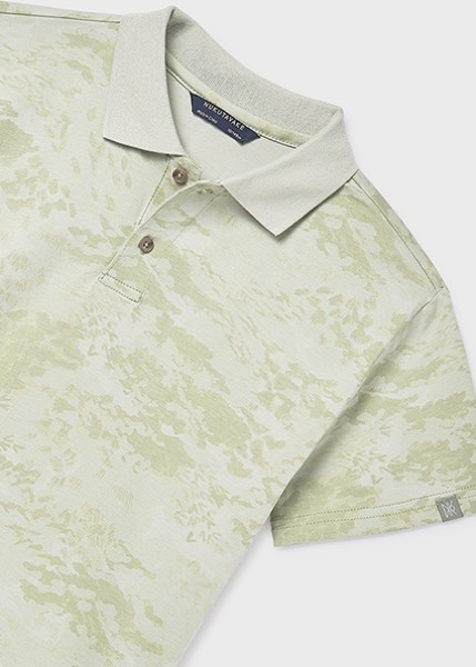 Πόλο κοντομάνικο σταμπωτό - ΠΡΑΣΙΝΟ 8Y