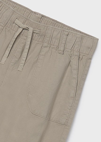 Παντελόνι λινό jogger - ΜΠΕΖ 16Y