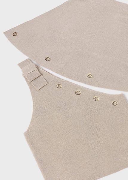 Σετ φούστα πλεκτή τρουκς - ΜΠΕΖ 8Y